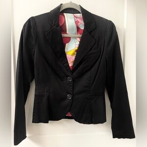 Women's Black Blazer Jacket